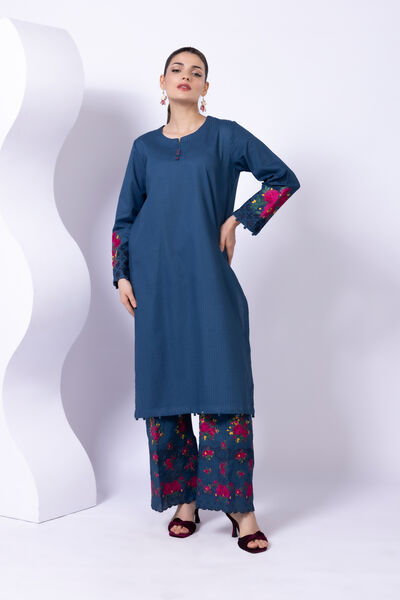 Embroidered | Cotton Dobby | Pants | USD 12.00