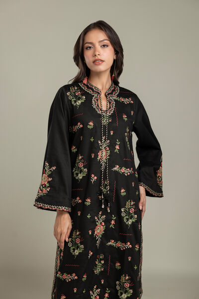 Embroidered | Textured Cotton | Kurta | USD 65.00