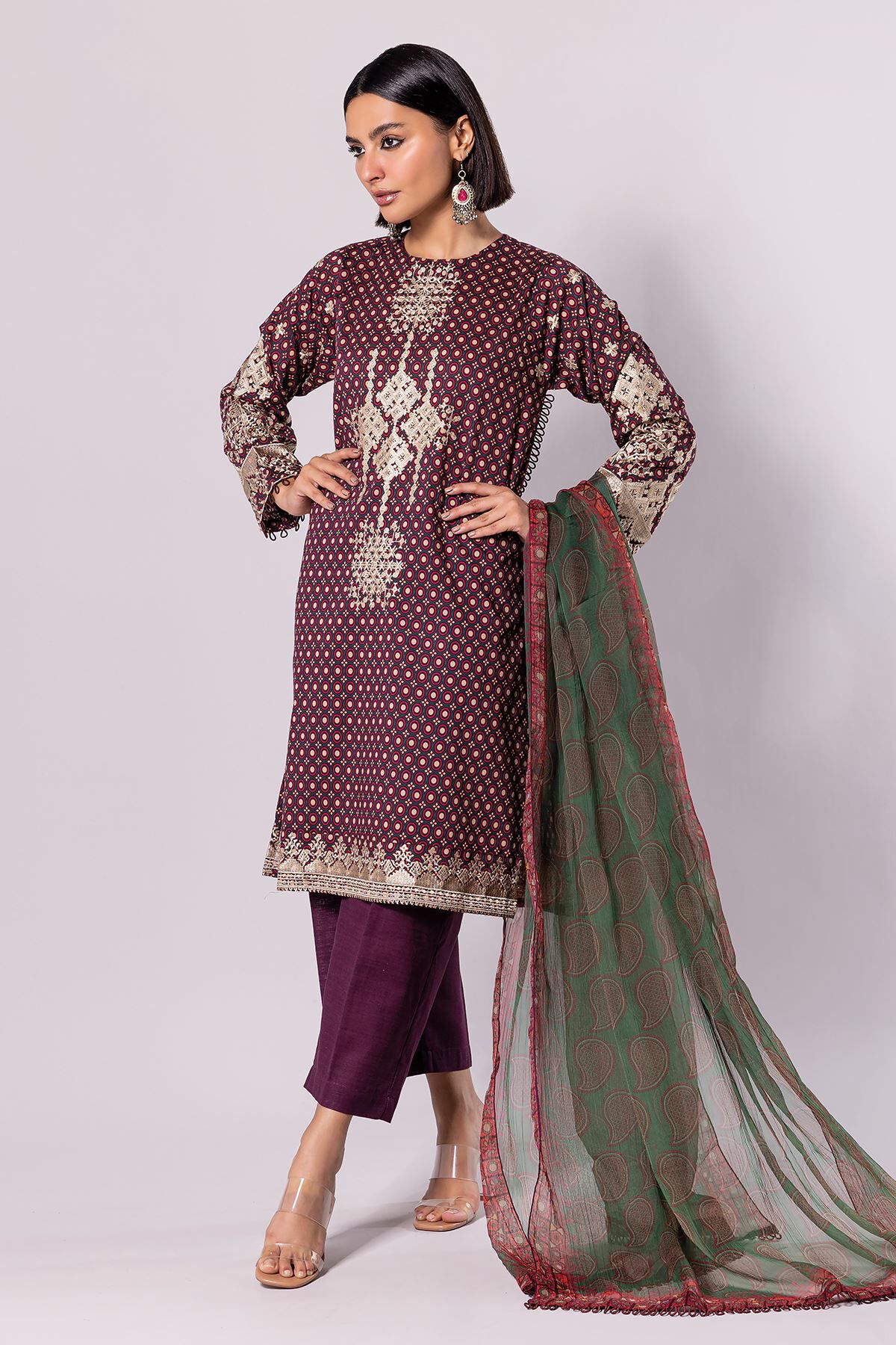 Khaadi party wear discount 2019 with price