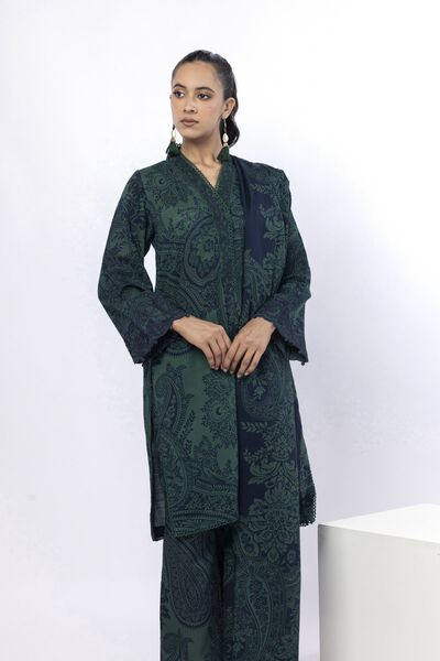 Embroidered | Light Khaddar | Tailored 3 Piece | USD 50.00