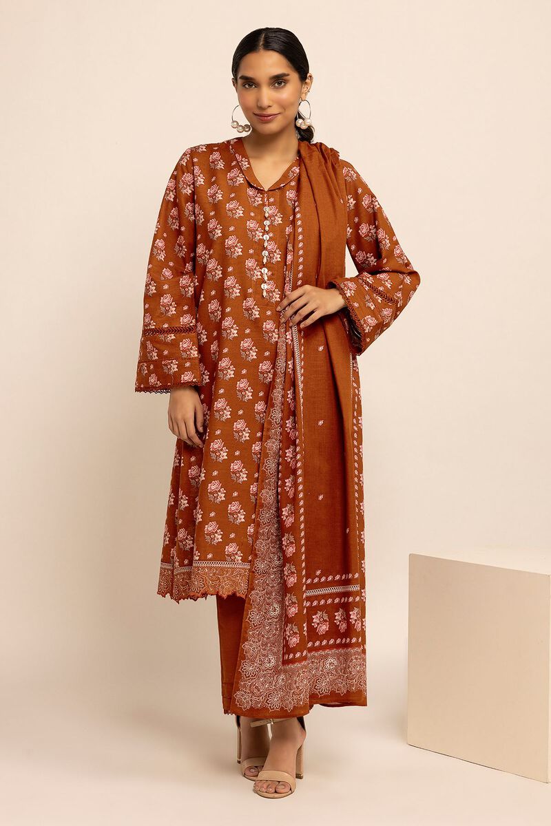 Printed | Khaddar | Fabrics 3 Piece | null