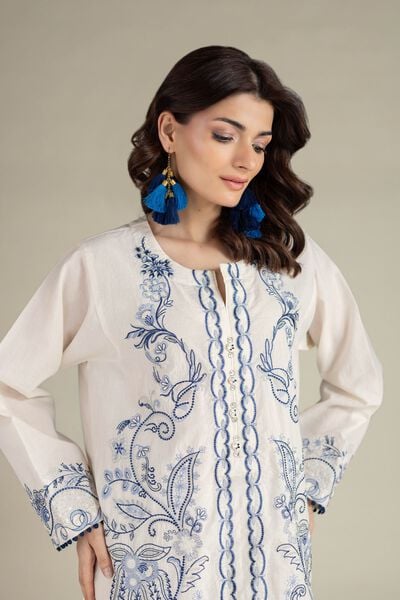 Embroidered | Cambric | Fabrics 2 Piece | Top and Bottom | USD 45.00