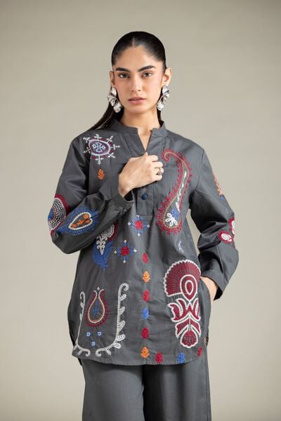 Textured Cotton | Tunic | USD 21.00