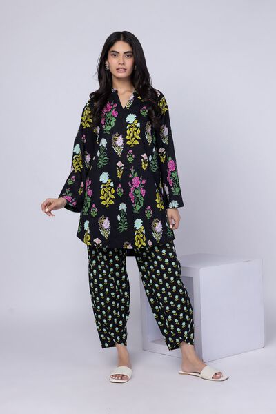 Printed | Ripple Crinkle | Pants | USD 9.00