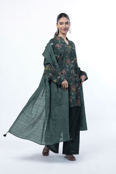 Printed | Light Khaddar | Fabrics 3 Piece | USD 30.00