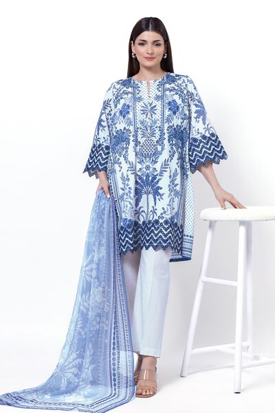 Embroidered | Lawn | Fabrics 3 Piece | USD 25.00