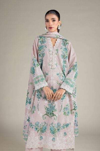 Embroidered | Cambric | Tailored 3 Piece | USD 70.00