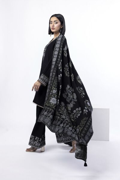 Embroidered | Khaddar | Fabrics 3 Piece | USD 60.00