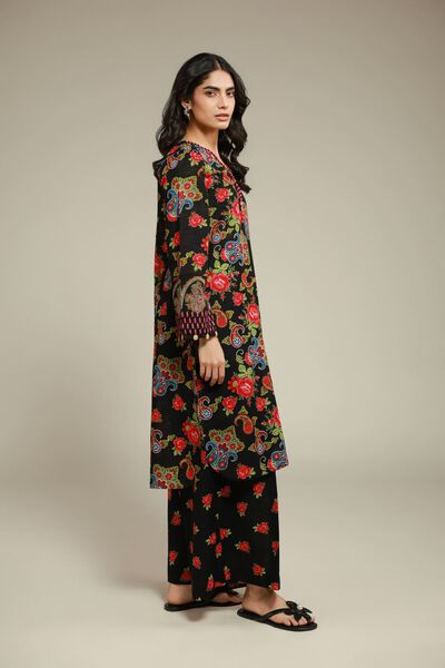 Printed | Textured Cotton | Floral Pants | USD 6.60