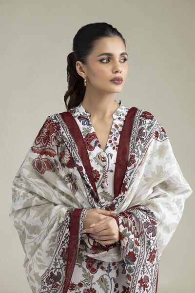 Embroidered | Lawn | Fabrics 3 Piece | USD 45.00