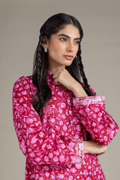 Embroidered | Textured Cotton | Kurta | USD 30.00