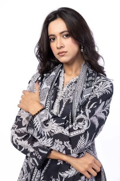 Embroidered | Cotton | Fabrics 3 Piece | USD 35.00