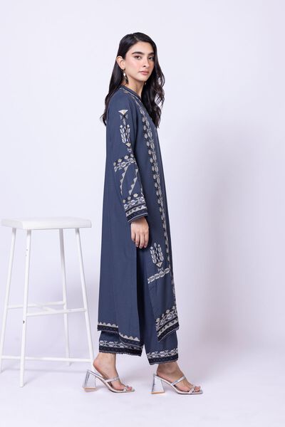 Embroidered | Dull Raw Silk | Pants | USD 15.00