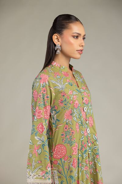 Embroidered | Cotton Viscose | Cotton Viscose Kurta | USD 22.50
