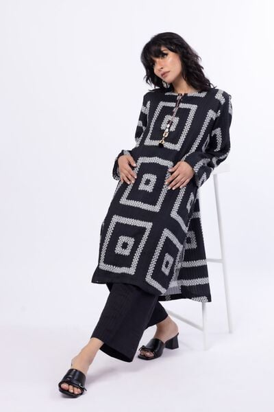 Printed | Double Layer Striped | Kurta | USD 17.50