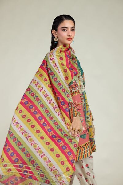 Embroidered | Mesuri | Mesuri Floral Dupatta | USD 15.00