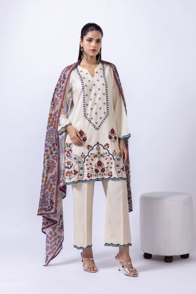 Embroidered | Cotton Dobby | Kurta | USD 20.00
