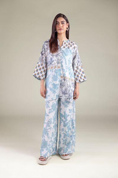 Embroidered | Textured Weave | Trousers | USD 9.00
