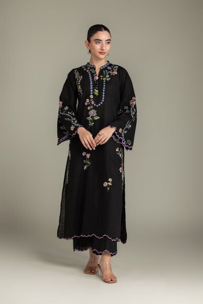 Embroidered | Light Khaddar | Fabrics 2 Piece | Top and Bottom | USD 40.00
