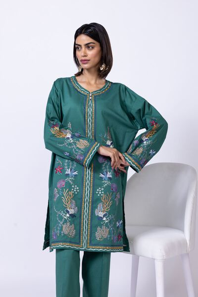 Embroidered | Cotton Dobby | Kurta | USD 40.00