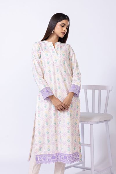 Embroidered | Crosshatch Poplin | Kurta | USD 35.00