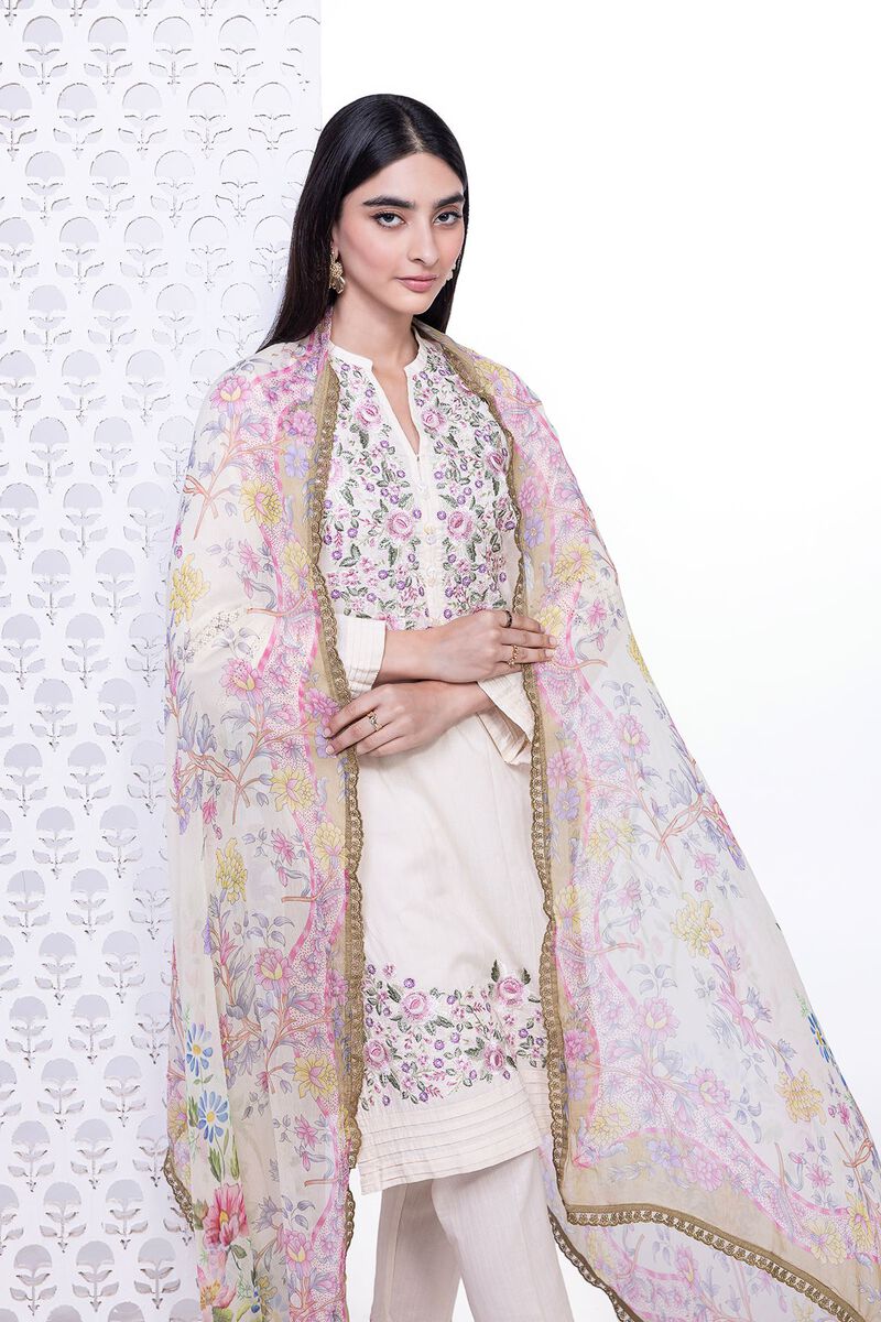 Printed | Bamber Chiffon | Dupatta | null
