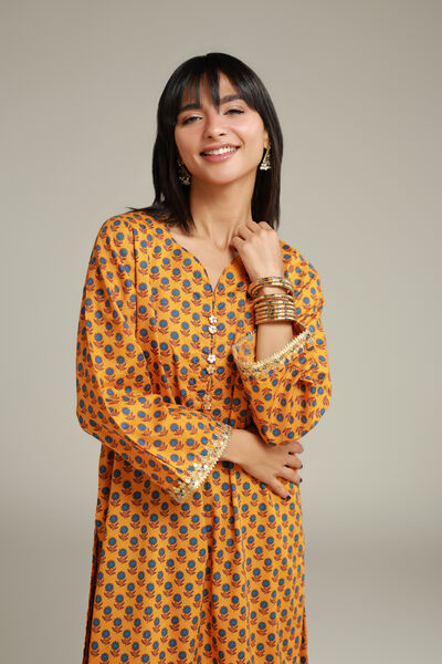 Embroidered | Cambric | Floral Cambric Kurta | USD 35.00