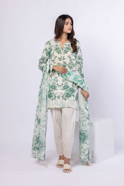 Printed | Swiss Voile | Kurta | USD 15.00