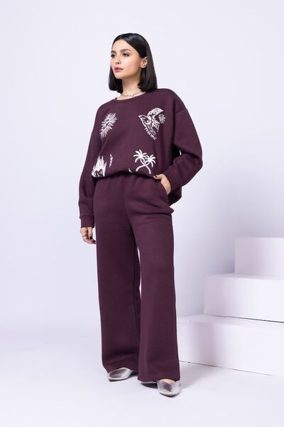 Dyed | Cotton Polyester Fleece | Trousers | USD 5.40