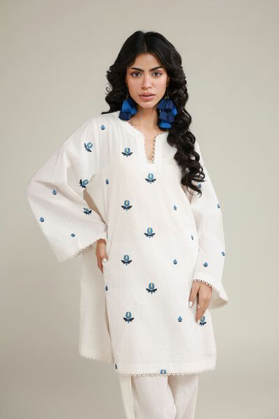 Embroidered | Dobby | Fabrics 2 Piece | Top and Bottom | USD 40.00