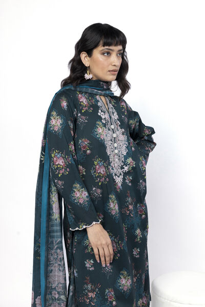 Embroidered | Lawn | Fabrics 3 Piece | USD 45.00