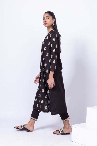Embroidered | Crosshatch Poplin | Pants | USD 14.00
