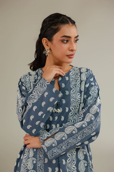 Cambric | Printed Cambric Kurta | USD 35.00
