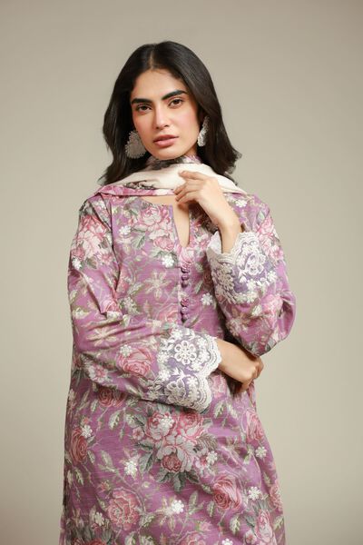 Embroidered | Mesuri | Fabrics 3 Piece | USD 45.00