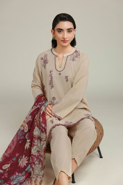 Embroidered | Cambric | Tailored 3 Piece | USD 75.00