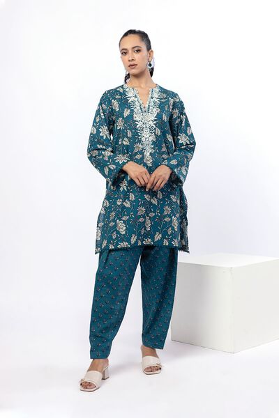 Embroidered | Light Khaddar | Fabrics 2 Piece | Top and Bottom | USD 25.00