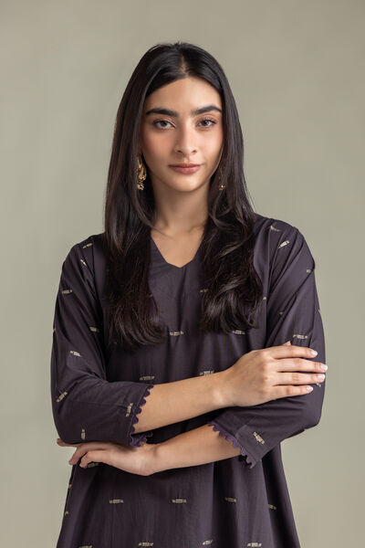 Embroidered | Cambric | Cambric Longline Kurta | USD 35.00