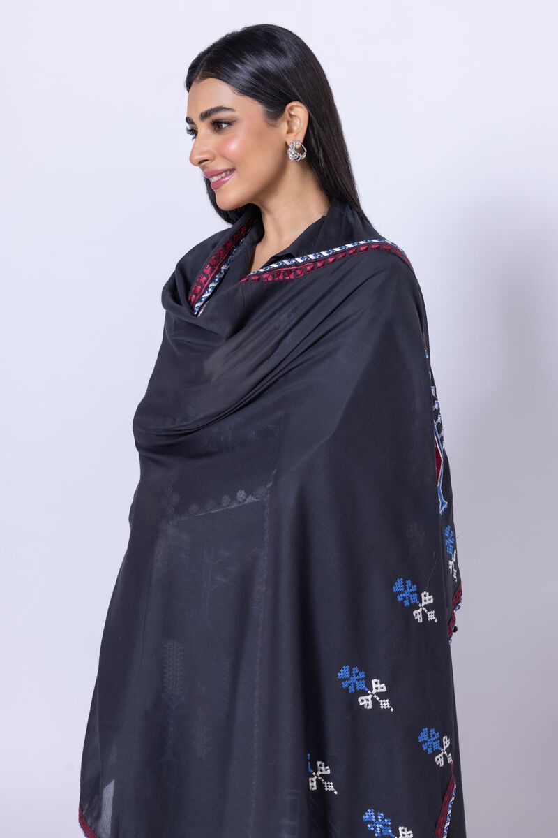 Embroidered | Slub Lawn | Dupatta | null