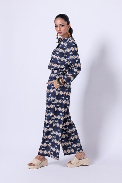 Printed | Crosshatch Poplin | Trousers | USD 6.00