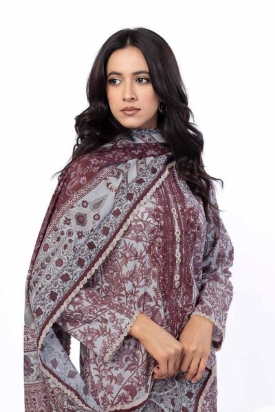 Embroidered | Cotton | Fabrics 3 Piece | USD 35.00