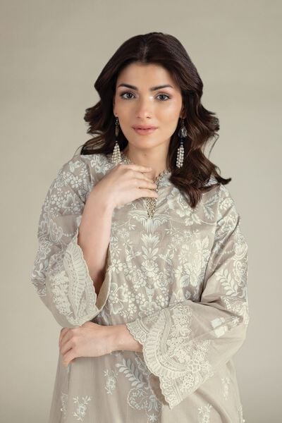 Embroidered  | Lawn | Fabrics 2 Piece | USD 40.00