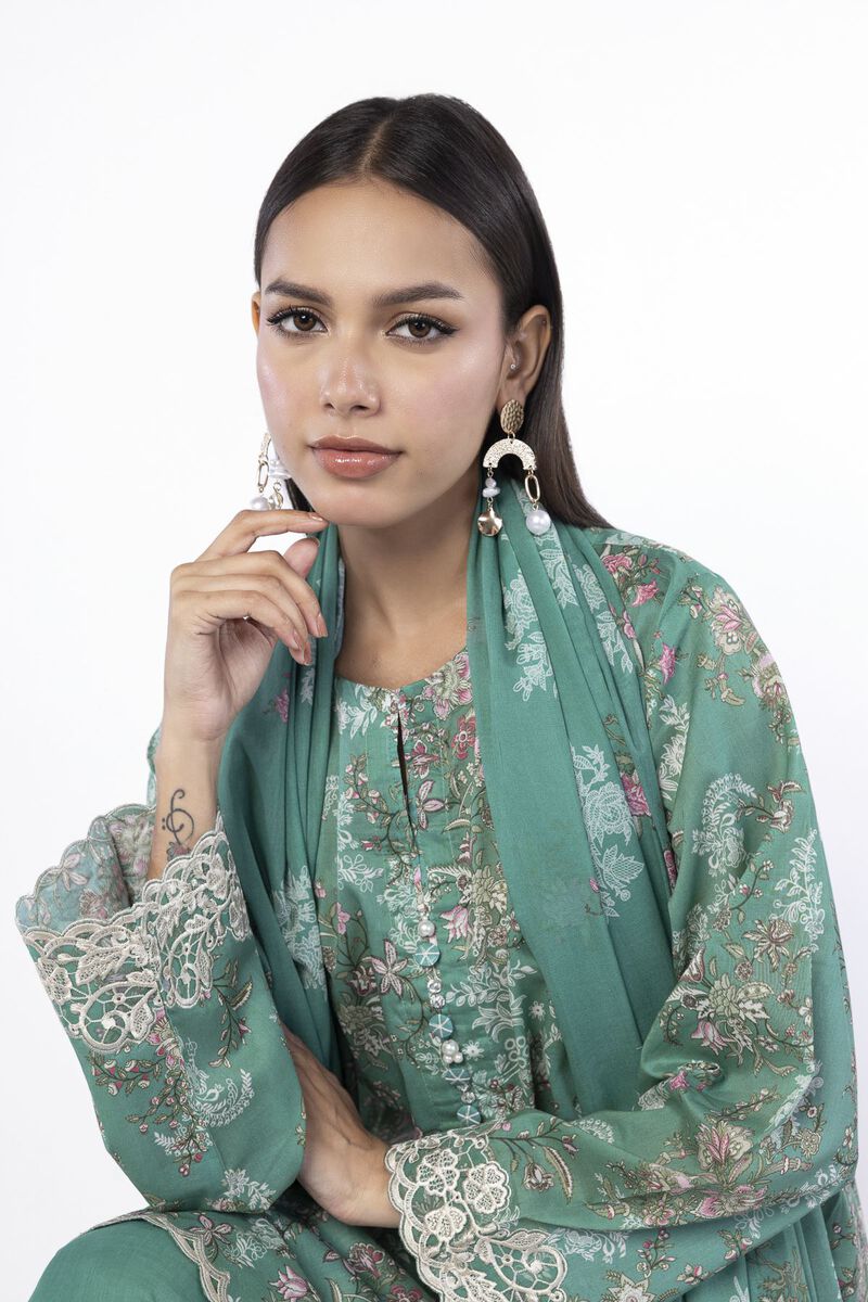 Embroidered | Lawn | Fabrics 3 Piece | null