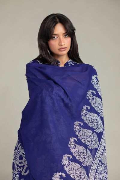 Printed | Lawn | Floral Lawn Dupatta | USD 30.00