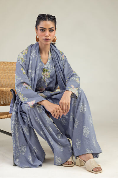 Printed | Cambric | Floral Cambric Kurta  | USD 35.00