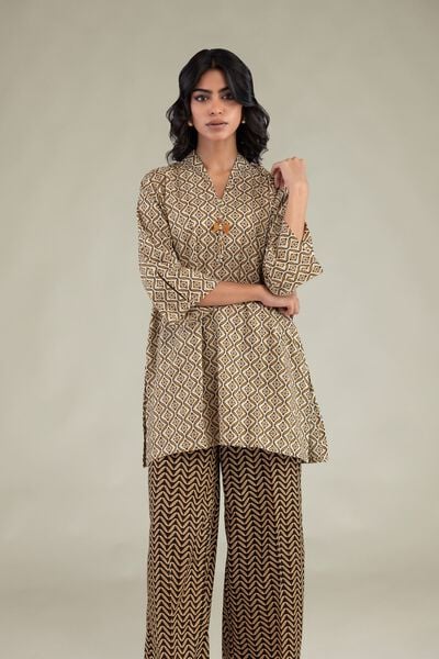 Printed | Cambric | Short Cambric Kurta | USD 35.00