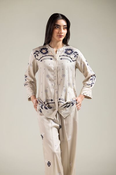 Embroidered | Viscose Crepe | Shirt | USD 10.50