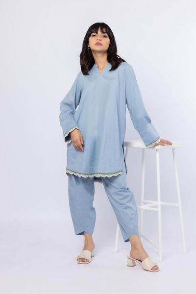 Dyed | Crosshatch Poplin | Pants | USD 4.50