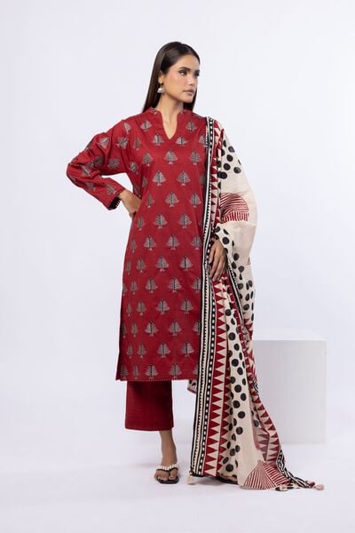 Embroidered | Crosshatch Poplin | Kurta | USD 35.00