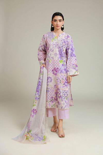 Printed | Messuri | Fabrics 3 Piece | USD 24.00