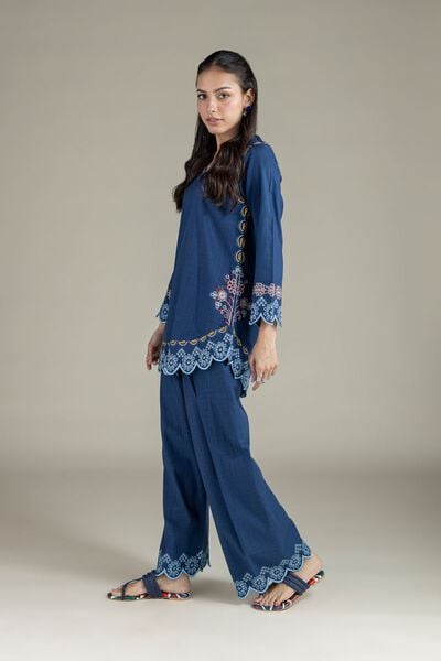 Embroidered | Heavy Textured Cotton | Shalwar | USD 25.00